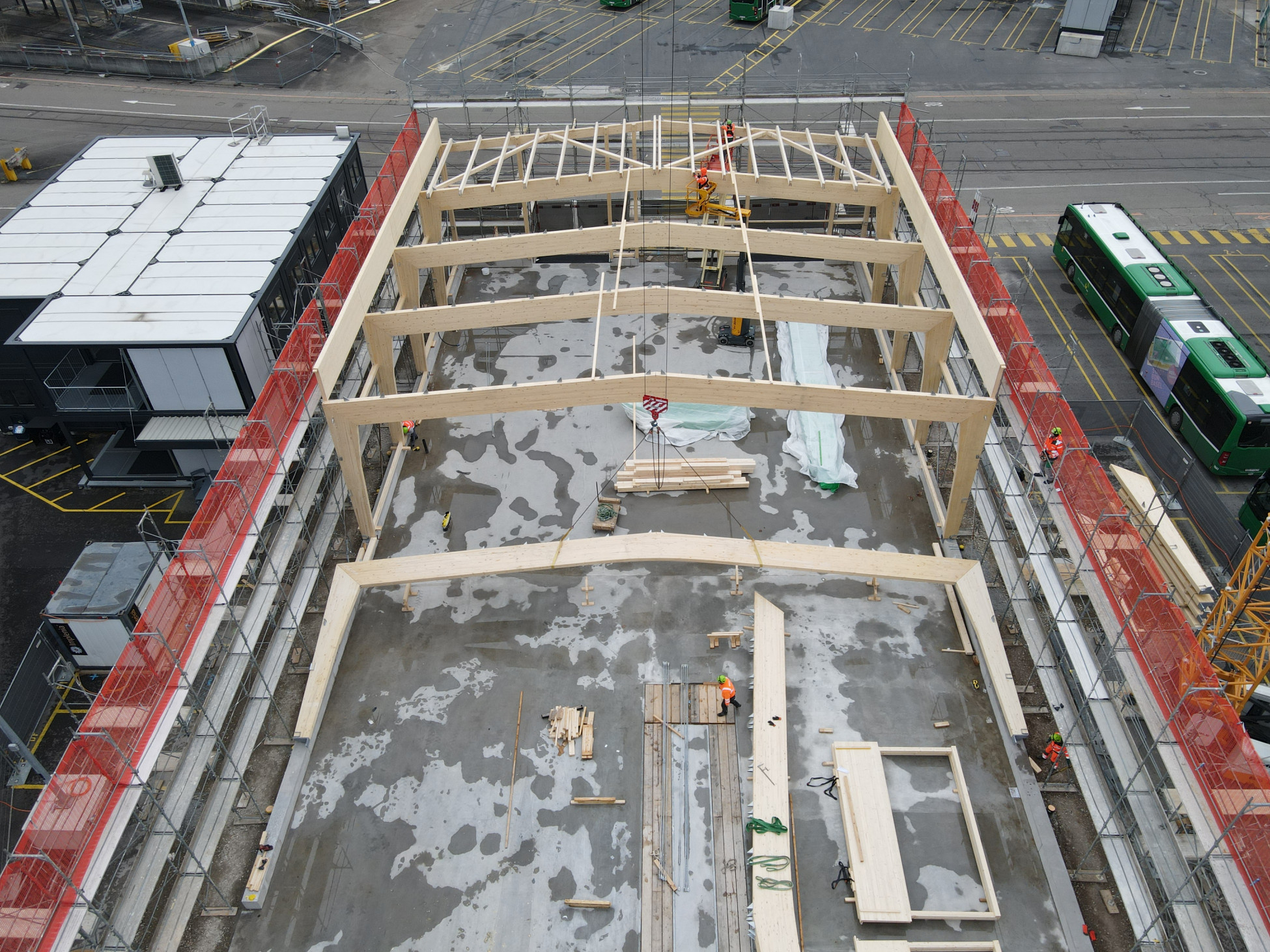 Basel Neubau Werkstatt BVB Gesamtleistung HUSNER